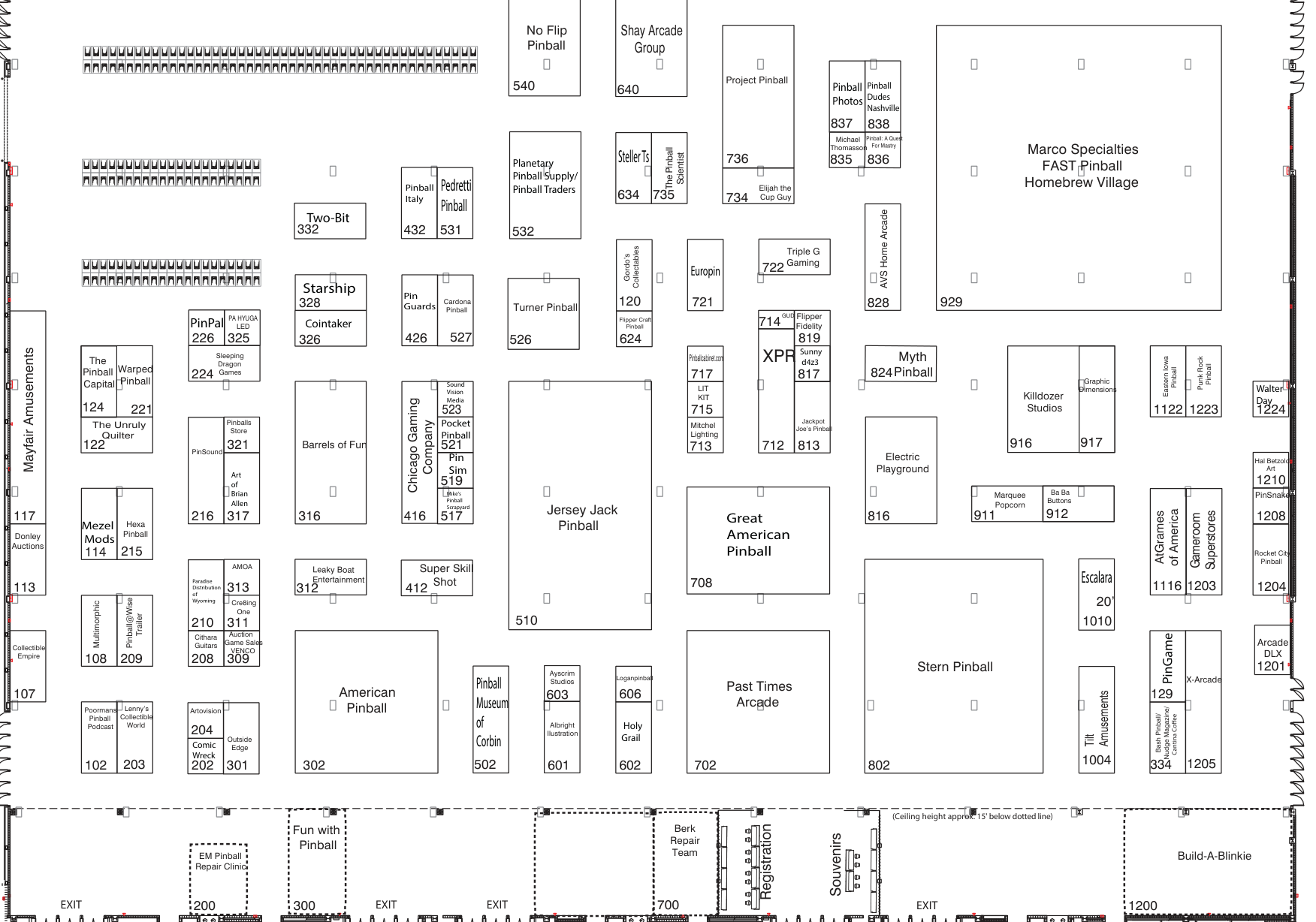 Official expo map